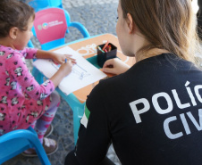 PCPR na Comunidade oferece serviços de polícia judiciária para a população do bairro Cajuru em Curitiba