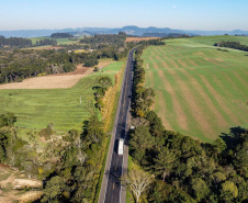 Lote 1 da nova concessão terá 156 km de duplicação na BR-277, entre Curitiba e Prudentópolis. BR-277 com BR-373.