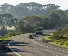 Lote 1 da nova concessão terá 156 km de duplicação na BR-277, entre Curitiba e Prudentópolis. BR-277 com BR-373.