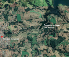 Captação flutuante da Sanepar reforça abastecimento em Saudade do Iguaçu