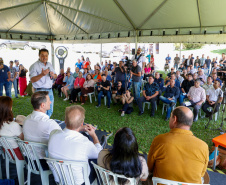 Governador da início à ação Mil Fontes, que vai proteger 1000 nascentes de água até o Dia da Árvore.