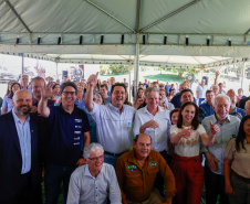 Governador da início à ação Mil Fontes, que vai proteger 1000 nascentes de água até o Dia da Árvore.