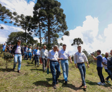 Governador da início à ação Mil Fontes, que vai proteger 1000 nascentes de água até o Dia da Árvore.