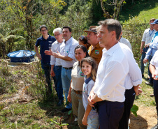 Governador da início à ação Mil Fontes, que vai proteger 1000 nascentes de água até o Dia da Árvore.