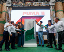 inauguração da Unidade Puma II da Klabin