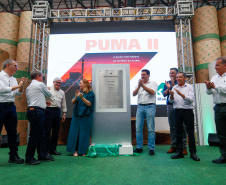 inauguração da Unidade Puma II da Klabin