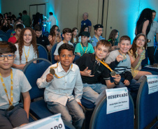 Evento em Foz do Iguaçu premia vencedores das Olimpíadas de Matemática das Escolas Estaduais do Paraná (Omap) Caixa de entrada
