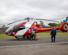 Ratinho Junior autoriza envio de aeronave para ajudar vítimas das chuvas no Rio Grande do Sul