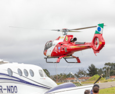 Ratinho Junior autoriza envio de aeronave para ajudar vítimas das chuvas no Rio Grande do Sul