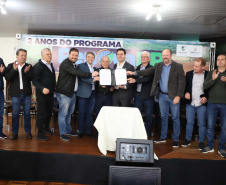  inauguração de mais um sistema para a produção de biogás e biometano, instalado na Granja Angst, em Toledo, no Oeste do Paraná. 