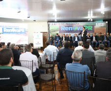  inauguração de mais um sistema para a produção de biogás e biometano, instalado na Granja Angst, em Toledo, no Oeste do Paraná. 