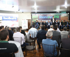  inauguração de mais um sistema para a produção de biogás e biometano, instalado na Granja Angst, em Toledo, no Oeste do Paraná. 