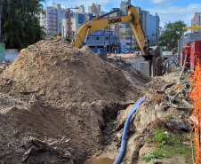 Com estruturas finalizadas, revitalização da Orla de Matinhos chega a 86% de conclusão