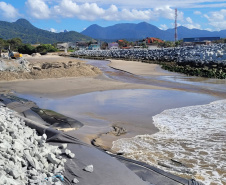 Com estruturas finalizadas, revitalização da Orla de Matinhos chega a 86% de conclusão