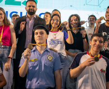 Evento em Foz do Iguaçu premia vencedores das Olimpíadas de Matemática das Escolas Estaduais do Paraná (Omap) Caixa de entrada
