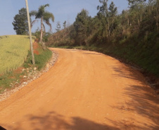 PR-511 Conservação de estrada rural atende distrito em Contenda 