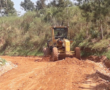 PR-511 Conservação de estrada rural atende distrito em Contenda 