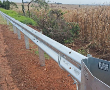 Rodovia entre Doutor Camargo e Floresta tem obras de segurança viária e recuperação de erosão