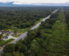 Lote 2 vai duplicar 13 km da PR-407, principal acesso para Pontal do Paraná, no Litoral