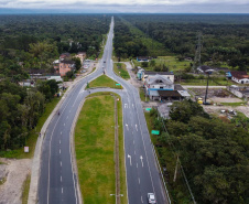 Lote 2 vai duplicar 13 km da PR-407, principal acesso para Pontal do Paraná, no Litoral