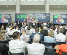 Curitiba, 25 de setembro de 2023 - O governador Carlos Massa Ratinho Jr. realiza encontro com prefeitos e entrega mais de R$ 400 milhões em melhorias às cidades paranaenses.