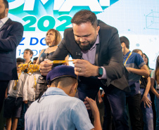 Evento em Foz do Iguaçu premia vencedores das Olimpíadas de Matemática das Escolas Estaduais do Paraná (Omap) Caixa de entrada