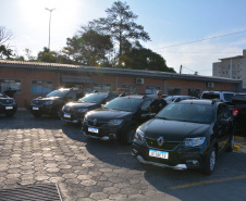 Polícia Penal recebe dez veículos que serão utilizados pela Divisão de Monitoração Eletrônica no Estado