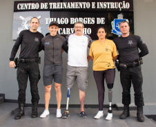 Paratletas militares de tiro esportivo de ar treinam na Base SO E Lo ndrina e participam de Campeonato Brasileiro
