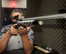 Paratletas militares de tiro esportivo de ar treinam na Base SO E Lo ndrina e participam de Campeonato Brasileiro