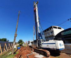 Começam os trabalhos nos novos viadutos de Sarandi 