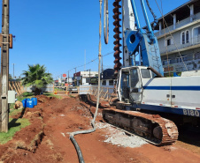 Começam os trabalhos nos novos viadutos de Sarandi 