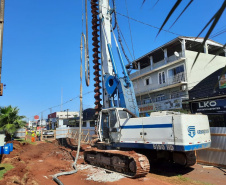 Começam os trabalhos nos novos viadutos de Sarandi 