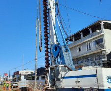 Começam os trabalhos nos novos viadutos de Sarandi 