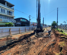 Começam os trabalhos nos novos viadutos de Sarandi 