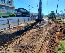 Começam os trabalhos nos novos viadutos de Sarandi 