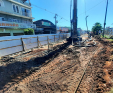 Começam os trabalhos nos novos viadutos de Sarandi 