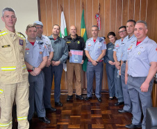 Corpo de Bombeiros do Paraná é referência para curso da Polícia Militar de São Paulo