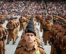 Após concurso histórico, Macrorregião de Curitiba ganha 1.452 policiais militares