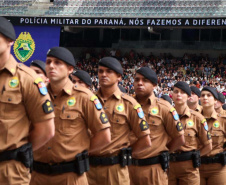 Após concurso histórico, Macrorregião de Curitiba ganha 1.452 policiais militares