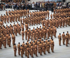 Após concurso histórico, Macrorregião de Curitiba ganha 1.452 policiais militares