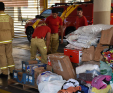 Campanha de solidariedade do Paraná arrecada 22 mil itens para o Rio Grande do Sul