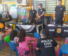 PCPR na Comunidade leva serviços de polícia judiciária para mais de 350 pessoas em Toledo