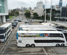 Campanha com empresa de ônibus promove atrações turísticas do Paraná