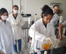 Alunos da rede estadual desenvolvem projeto que transforma óleo de cozinha em biocombustível