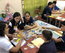 Com ONU-Habitat e Paraná, crianças propõem praças para inclusão de imigrantes em Foz do Iguaçu