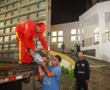 Mais 580 cestas básicas chegam a União da Vitória; Estado reforça suporte em regiões mais críticas