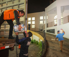 Mais 580 cestas básicas chegam a União da Vitória; Estado reforça suporte em regiões mais críticas