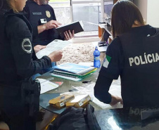 PCPR faz operação contra organização criminosa envolvida em extorsões e agiotagem