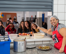 Alimentação Escolar: rede estadual é destaque com três refeições por dia e produtos da agricultura familiar