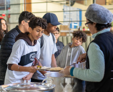 Alimentação Escolar: rede estadual é destaque com três refeições por dia e produtos da agricultura familiar